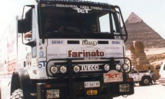 Egitto - Rally dei Faraoni con camion ufficiale IVECO 4x4